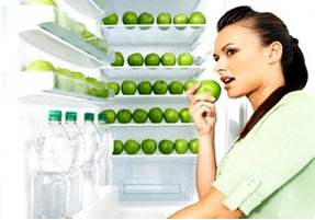 Sample menu for diet favorite