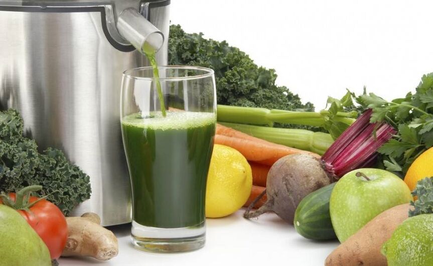 Vegetable juice for your favorite diet